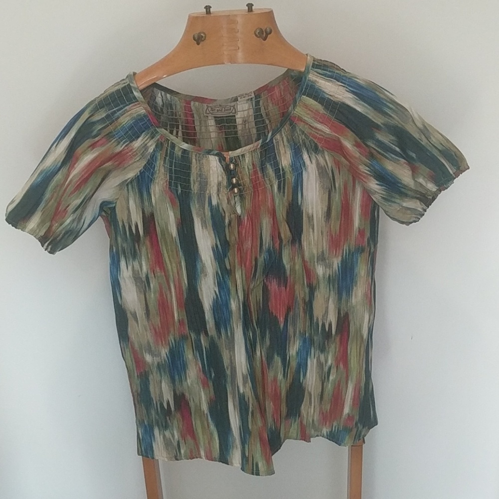 ART AND SOUL WOMEN SMALL SHIRT NWT